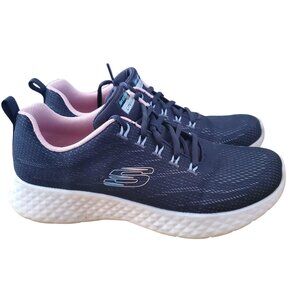 Skechers 10 Womens  Lite Foam Air-Cooled Memory Foam Sneakers Activewear Shoes